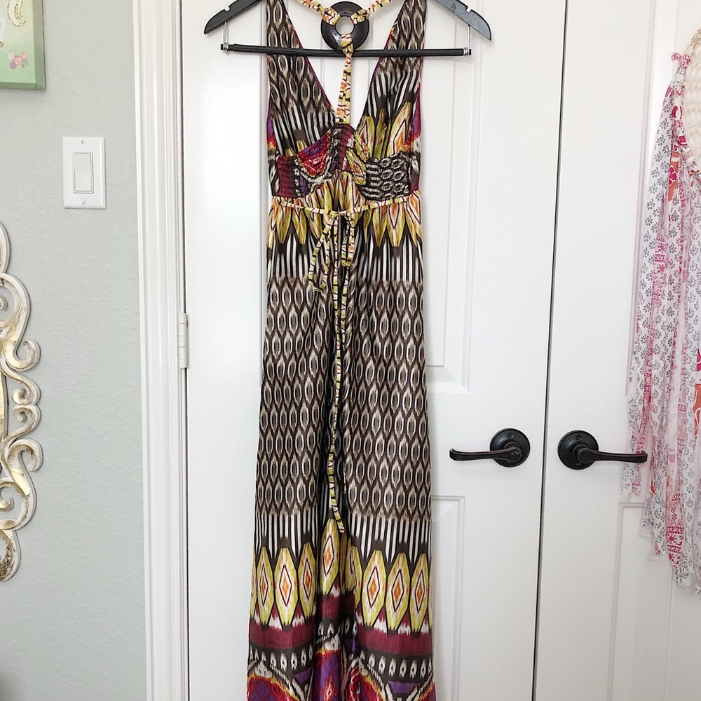 Patterned Maxi Dress - Picture 3 of 4